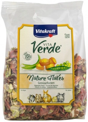 Vitakraft Vita Verde Nature Flakes - zöldség pelyhek 400 g