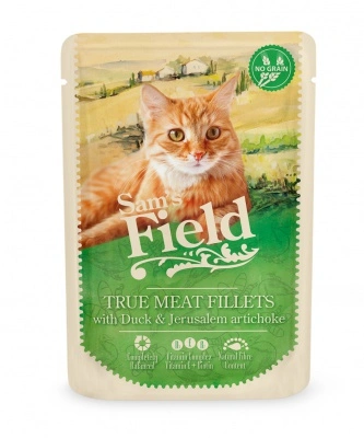 Sam's Field True Meat Fillets - Duck & Jerusalem artichoke alutasakos eledel 85 g
