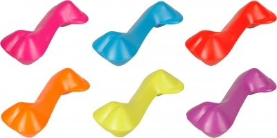 Flamingo Rubber Bone - színes gumicsont 14 cm