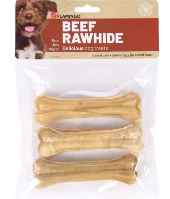 Flamingo Rawhide Premium - préselt csont 3 x 55 g