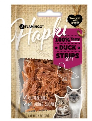 Flamingo Snack - Hapki Strips Soft - kacsás csíkok 50 g