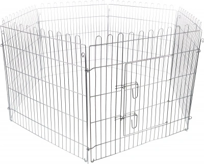 Flamingo Jax kutyaovi / kennel - fém 160x160x80 cm