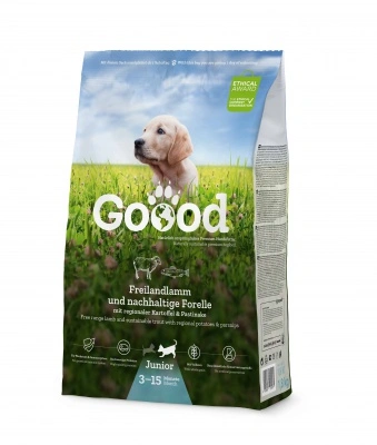 Goood Junior Freilandlamm & Nachhaltige Forelle - bárányos és pisztrángos száraz táp 1.8 kg