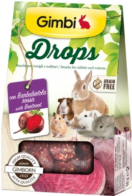 Gimbi Drops Snack céklával 50 g