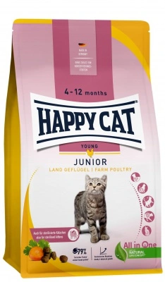 Happy Cat Junior Land Geflügel - Baromfi 300 g