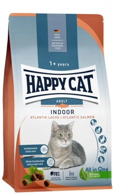 Happy Cat Indoor Atlantik Lachs - Lazac 1.3 kg