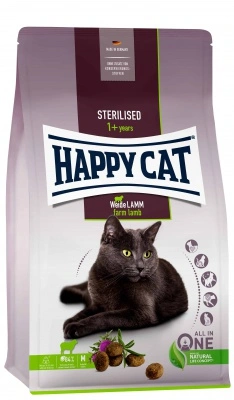 Happy Cat Adult Sterilised Weide Lamm - Bárány 10 kg
