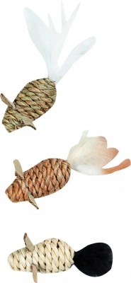 Flamingo hínár egérjáték macsakáknak 11 cm