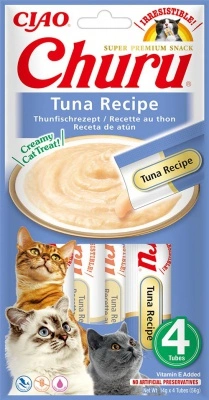 Inaba Cat Churu Püré - tonhal 4 x 14 g