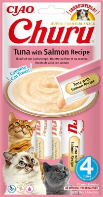 Inaba Cat Churu Püré - tonhal lazaccal 4 x 14 g