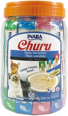 Inaba Cat Churu Püré - tonhal mix 50 x 14 g