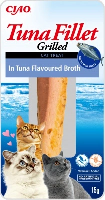 Inaba Cat Grilled Tuna Fillet - tonhallevesbe mártva 15 g