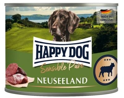 Happy Dog pur konzerv bárány ízesítésű nedves állateledel felnőtt kutyák számára 6X200 G 1 kg