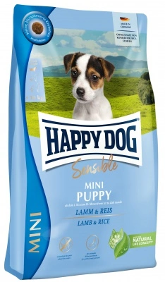 Happy Dog Sensible Mini Puppy Lamb & Rice 4 kg