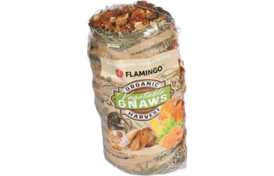 Flamingo zöldséges rágcsáló széna 200 g
