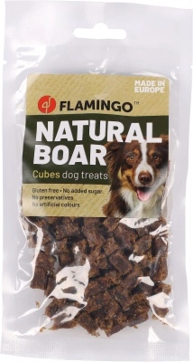 Flamingo Nature Snack - kockázott vaddisznó 80 g