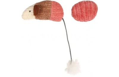 Flamingo Blaro egér labdával macskajáték Piros 1 db