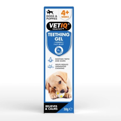 Mark&Chappell VetIQ Teething Gel Dogs & Puppies foggél 50 g