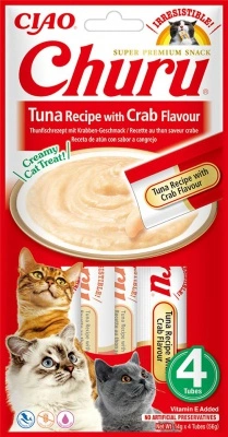 Inaba Cat Churu Ciao - tonhal-rák 4 x 14 g