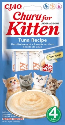 Inaba Cat Churu kölyök - Tonhal 4 x 14 g