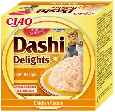 Inaba Cat Churu Dashi Delights - csirke 70 g