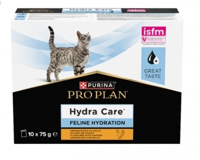 Pro Plan Hydra Care Feline Hydratation nedves eledel - csirkével 10 x 75 g