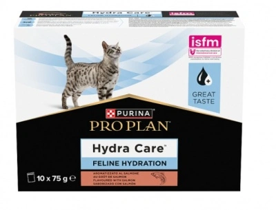 Pro Plan Hydra Care Feline Hydratation nedves eledel - lazaccal 10 x 75 g