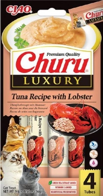Inaba Cat Churu Luxury - tonhal-homár 40 g