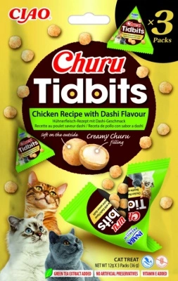 Inaba Cat Churu Tidbits - dashi 3 x 12 g