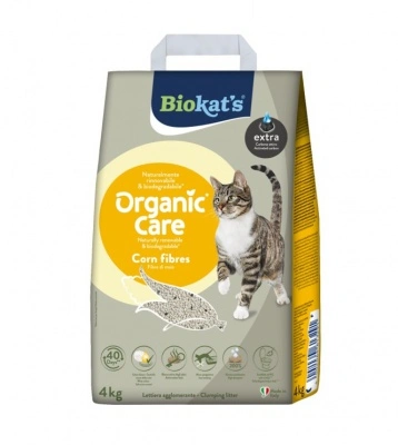 Biokat's Organic Care Corn Fibres Extra 4 kg