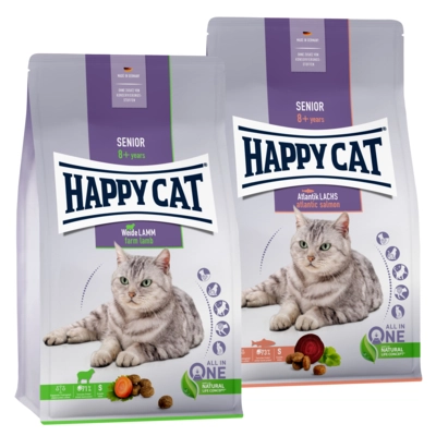 HAPPY CAT Senior eledel idős macskáknak
