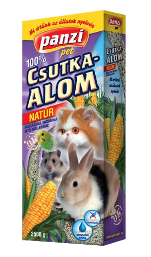 PANZI Natúr csutkaalom (2,5 kg)