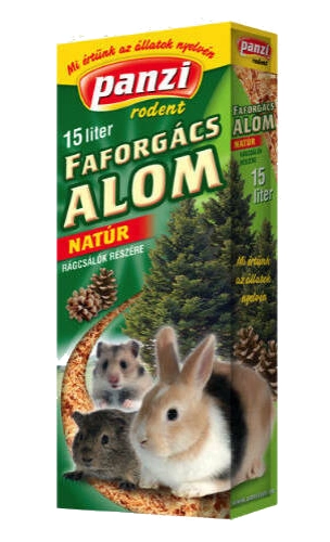 PANZI Natúr faforgács alom