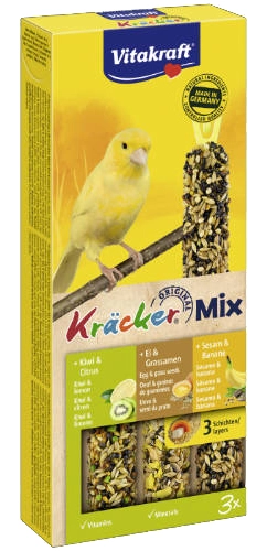 VITAKRAFT Kräcker Tripla rúd kanárik részére (90g)