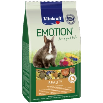 VITAKRAFT Emotion Beauty eledel törpenyulaknak (600g)