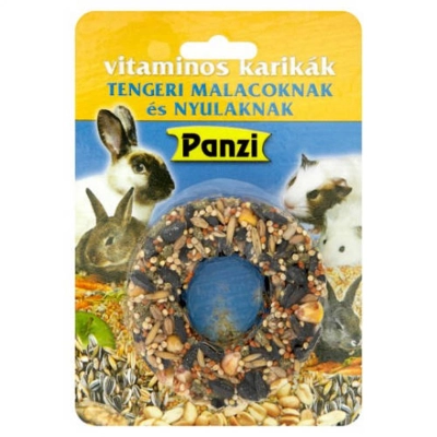PANZI Mézeskarika tengerimalacoknak és nyulaknak (70g)