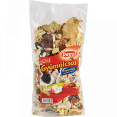 PANZI Gyümölcsös keverék rágcsálóknak (500 ml)