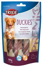 TRIXIE Premio Duckies jutalomfalat kacsahússal kutyáknak (100g)