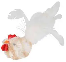TRIXIE Sípoló plüss csirke bojttal macskáknak (45784)
