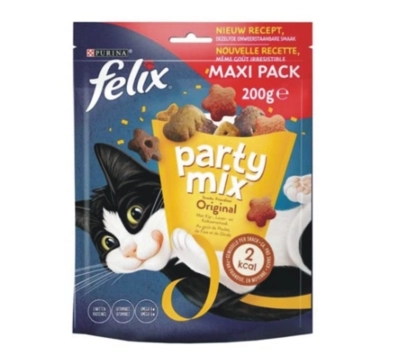 FELIX PARTY MIX Original Mix macska jutalomfalat (200g)