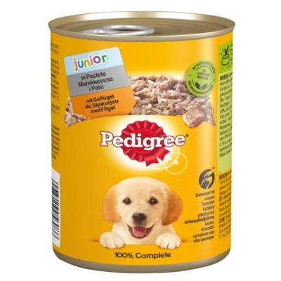 PEDIGREE Junior konzerv eledel kutyáknak csirkével (400g)
