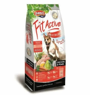 PANZI FitActive Extreme Sport Adult (csirke, körte) szárazeledel (15 kg)
