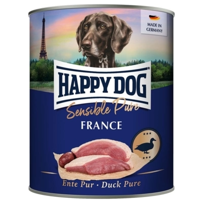 HAPPY DOG Pur FRANCE (kacsa) konzerv