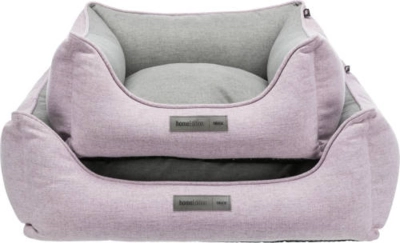 TRIXIE Lona Bed szögletes, peremes fekhely (rózsaszín/szürke)