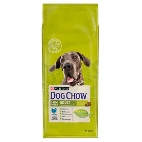 Purina DOG CHOW Large Breed Adult pulykával kutyaeledel