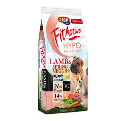 PANZI FitActive Hypoallergenic Lamb&Spring Veggies kölyökkutyáknak