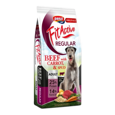 PANZI FitActive Regular (beef, carrots, spud) eledel felnőtt kutyáknak