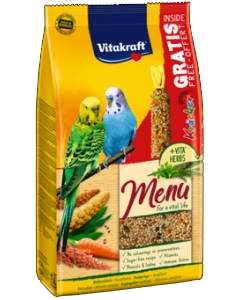 VITAKRAFT Menu teljes értékű eleség hullámos papagájoknak