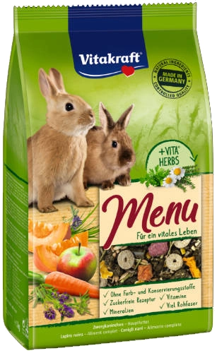 VITAKRAFT Menu teljes értékű eleség nyulaknak