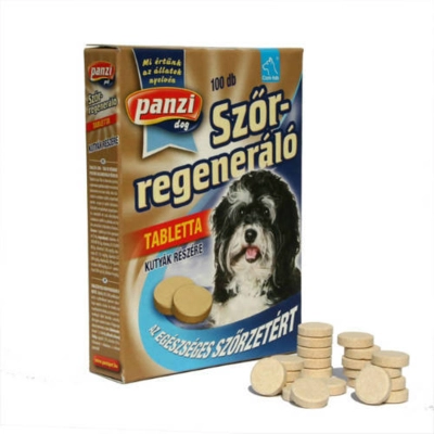 PANZI Szőrregeneráló tabletta kutyáknak (100 db)